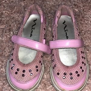 Nina toddler pink shoes